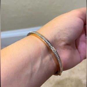 Kate spade gold diamond bangle
